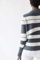 Пуловер отдельными деталями