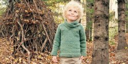 Детский свитер реглан спицами с описанием