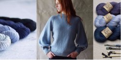 Модный пуловер реглан спицами