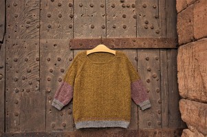 Пуловер с подробным описанием