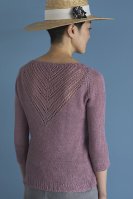 Женский пуловер спицами с описанием