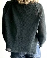 Как связать пуловер реглан спицами сверху описание
