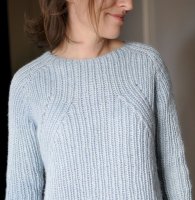Пуловер резинкой спицами описание