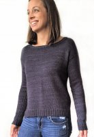 Пуловер с удлиненной спинкой спицами описание