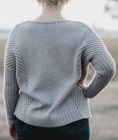 Спинка пуловера