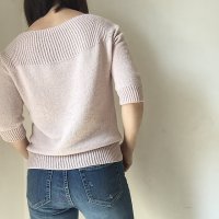 Пуловер реглан без швов базовый