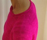 Пуловер регланом сверху для женщин
