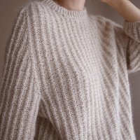 Как вязать пуловер без швов