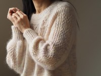 Описание вязания пуловера спицами