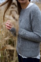 Как связать пуловер без швов