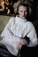 Теплый свитер для женщин из Рован зима 2016