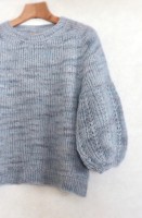 Вариант пуловера с рукавом три четверти