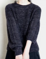 Пуловер спицами методом реглан погон