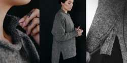 Модный свитер спицами фото и описание