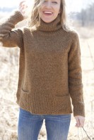 Как связать спицами модный свитер