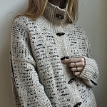 Теплый жакет спицами