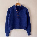 Базовый свитер спицами